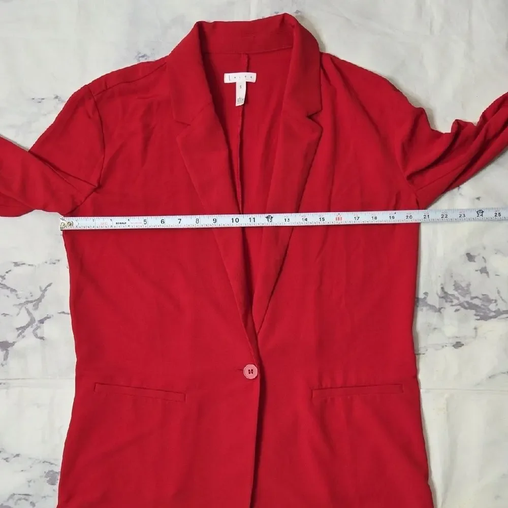 Leith Bold Red Blazer